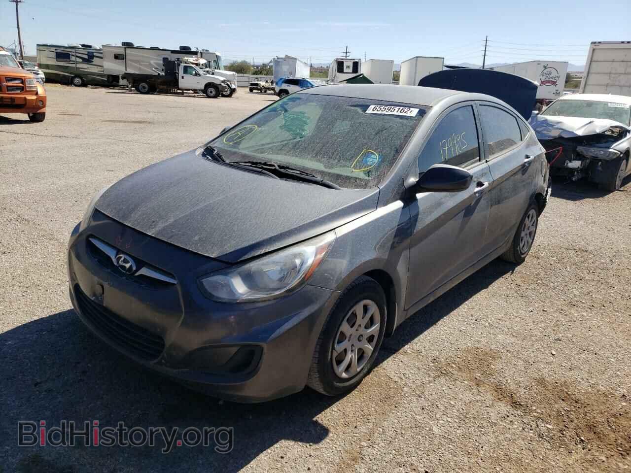 2012 HYUNDAI ACCENT - VIN: KMHCT4AE0CU183950 - Фото 2