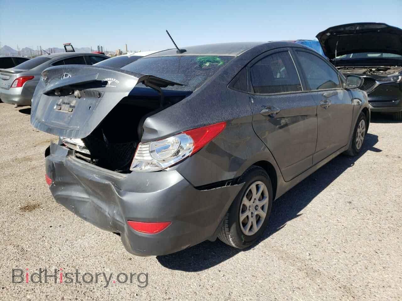 2012 HYUNDAI ACCENT - VIN: KMHCT4AE0CU183950 - Фото 4