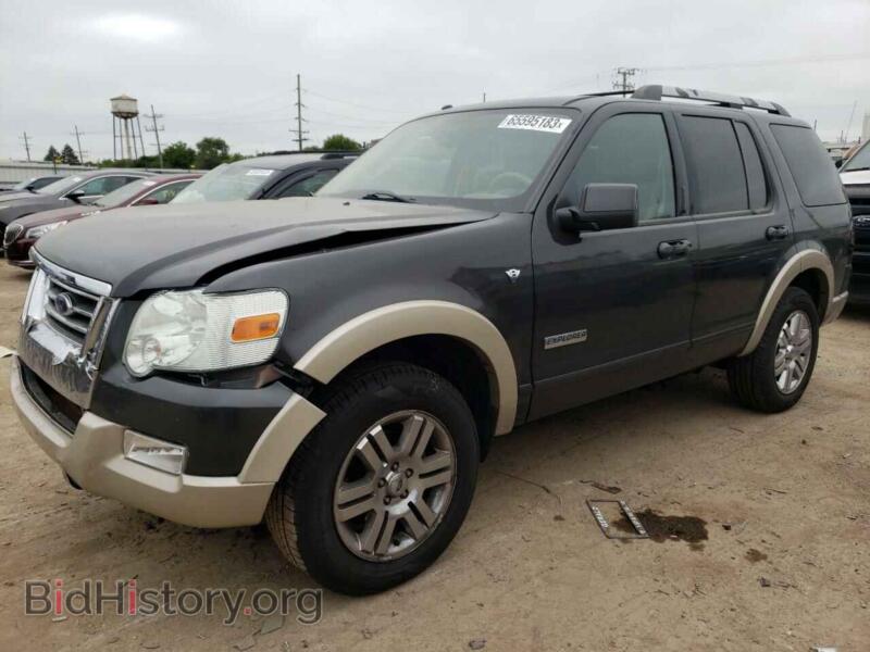 2007 Ford EXPLORER Eddie Bauer (VIN 1FMEU74867UB07152) — photo 1 of 13, Copart, damage: front end
