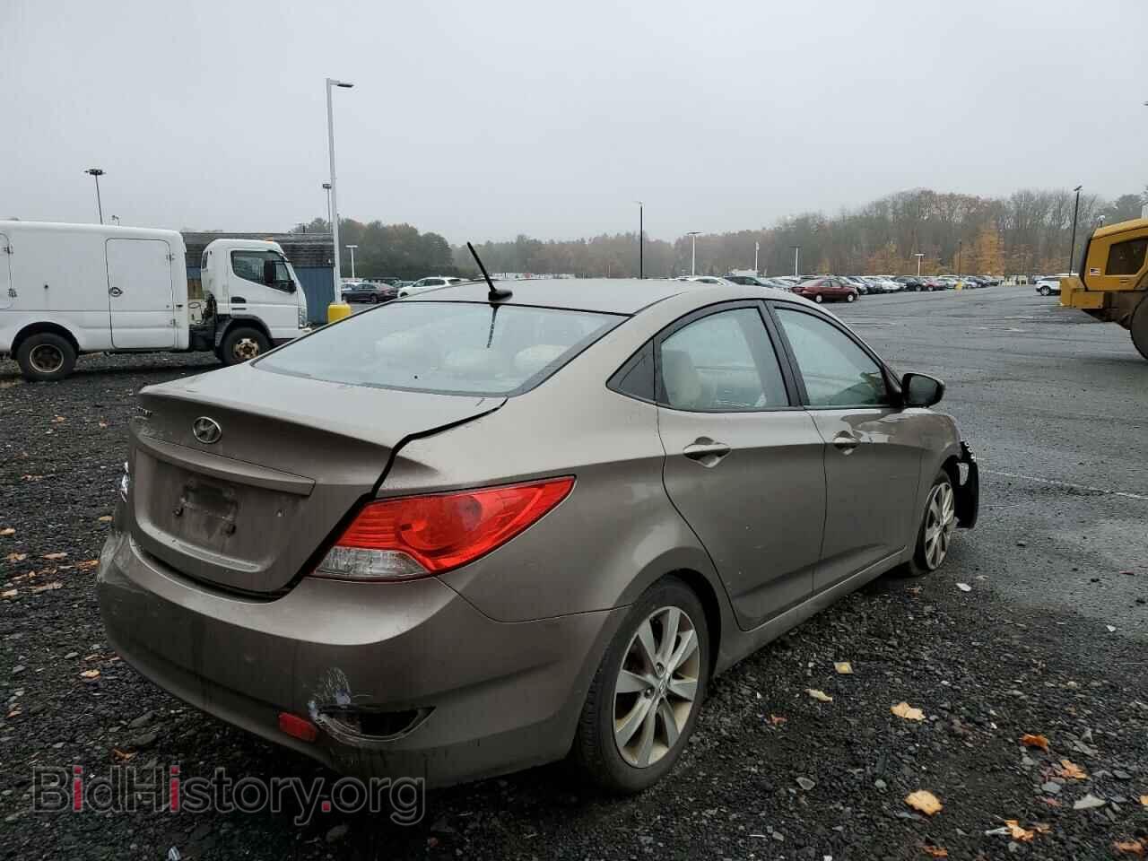 2012 HYUNDAI ACCENT - VIN: KMHCU4AE9CU241261 - Фото 4
