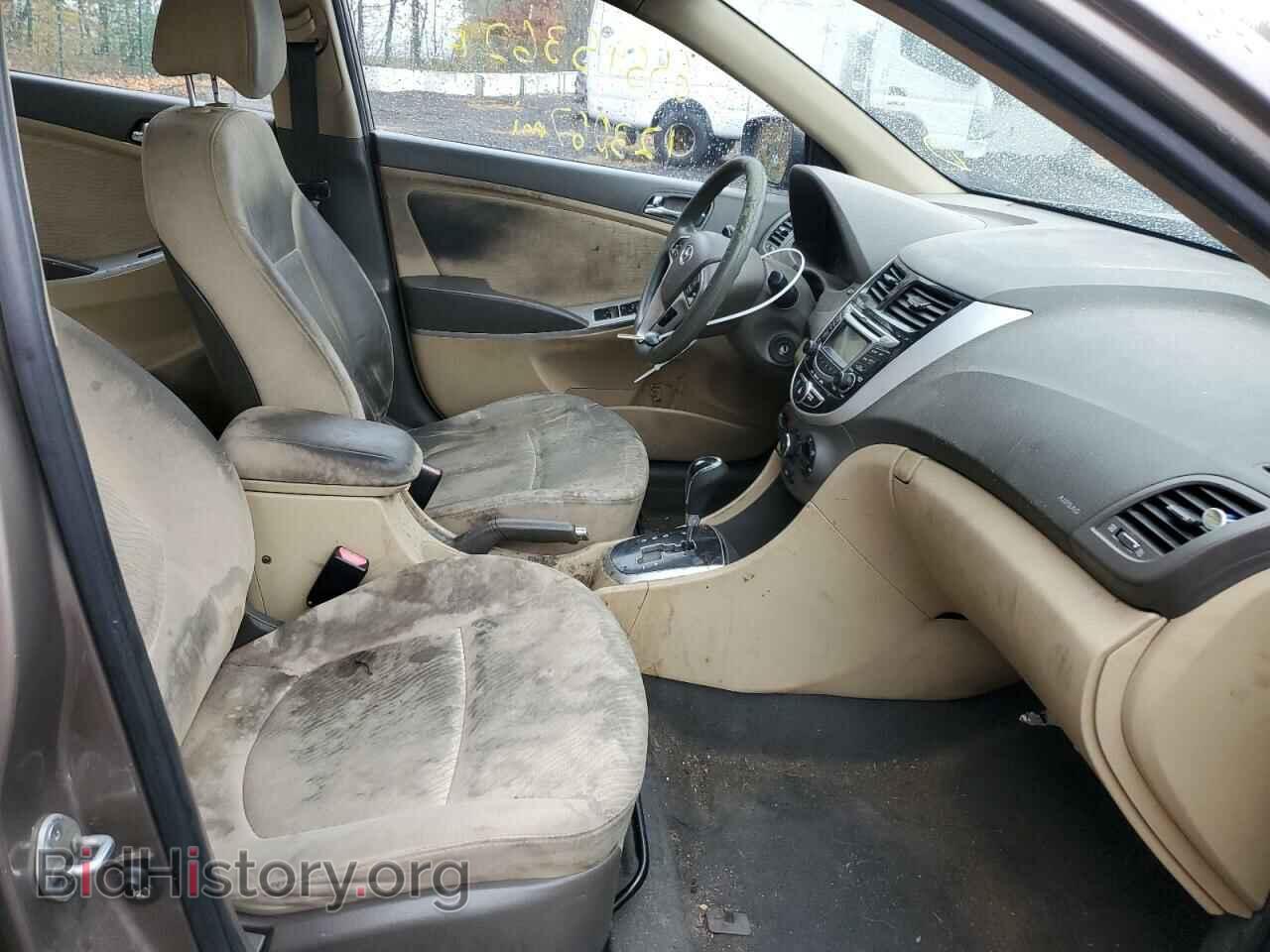 2012 HYUNDAI ACCENT - VIN: KMHCU4AE9CU241261 - Фото 5