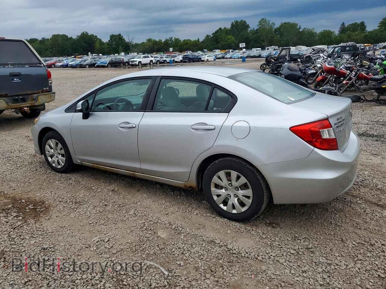 2012 HONDA CIVIC - VIN: 19XFB2F59CE307035 - Фото 2