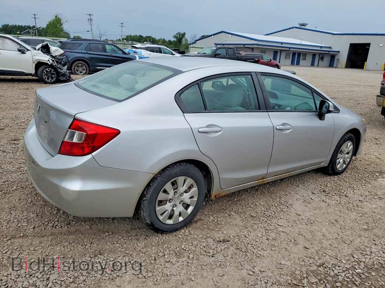 2012 HONDA CIVIC - VIN: 19XFB2F59CE307035 - Фото 3