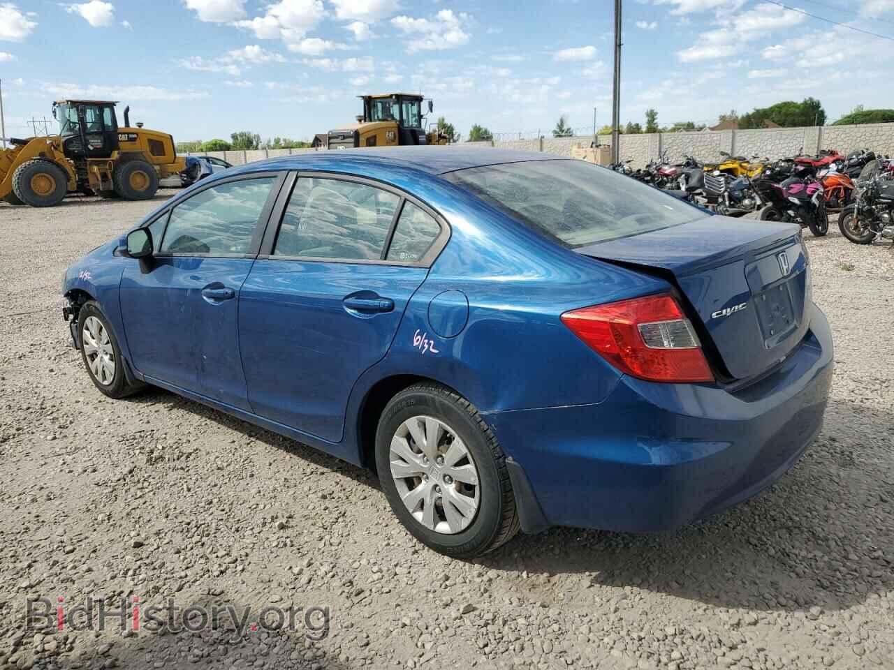 2012 HONDA CIVIC - VIN: 19XFB2F55CE065411 - Фото 2