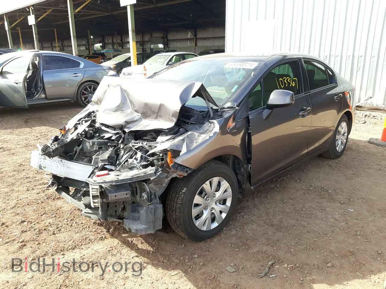 2012 HONDA CIVIC - VIN: 19XFB2F5XCE365932 - Фото 2