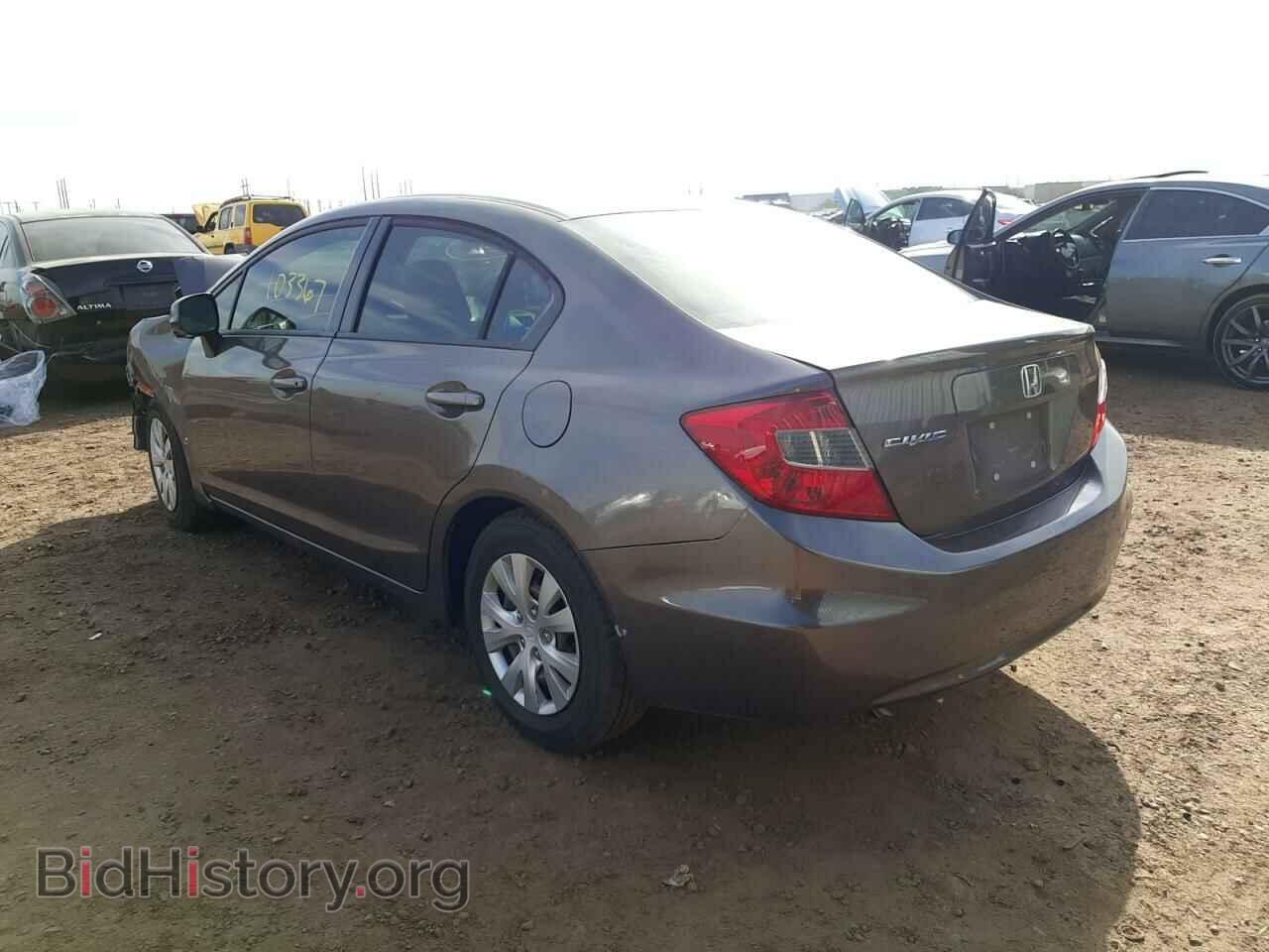 2012 HONDA CIVIC - VIN: 19XFB2F5XCE365932 - Фото 3