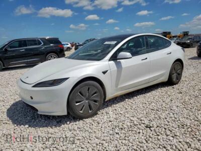 2024 Tesla MODEL 3, белый — VIN 5YJ3E1EBXRF815139, Copart