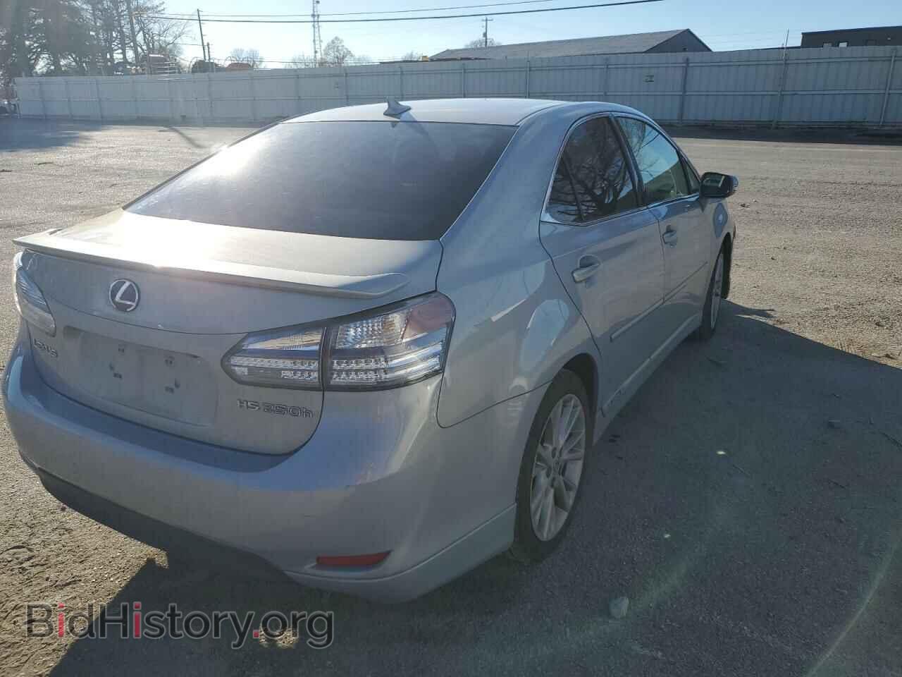 2010 LEXUS HS - VIN: JTHBB1BA4A2015698 - Фото 4