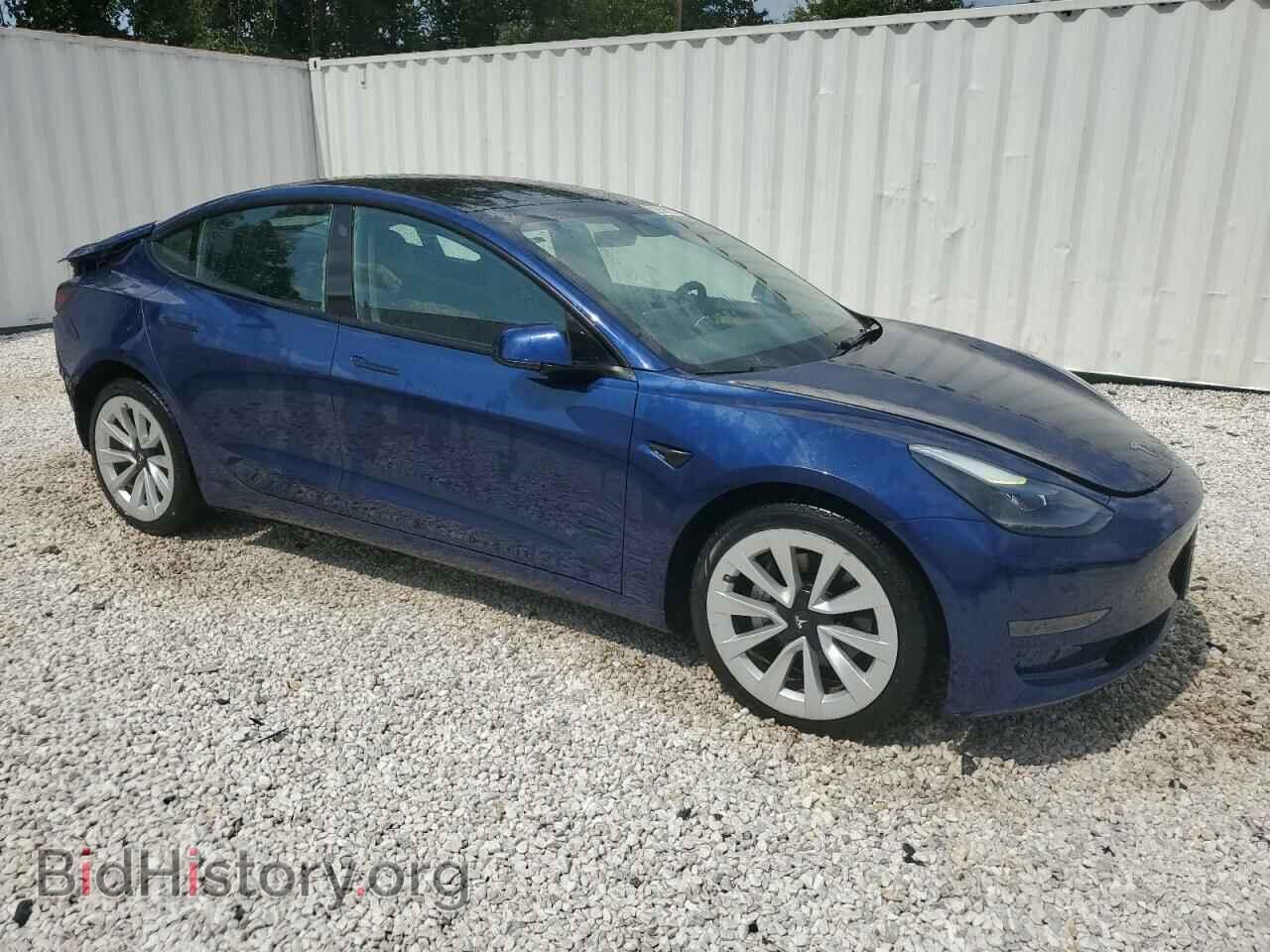 2022 TESLA MODEL 3 - VIN: 5YJ3E1EA1NF187828 - Фото 4