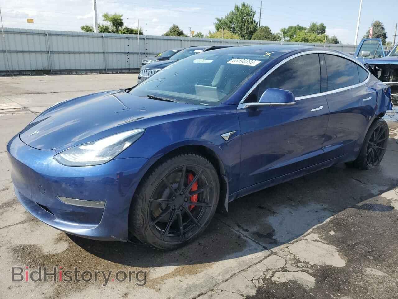 Фотография 5YJ3E1EB3KF393124 - TESLA MODEL 3 2019