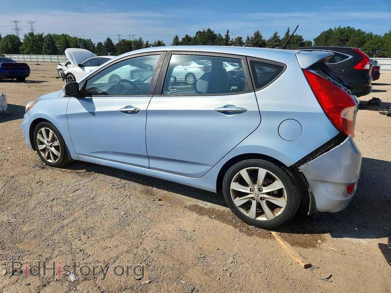 2013 HYUNDAI ACCENT - VIN: KMHCU5AEXDU102974 - Photo 2