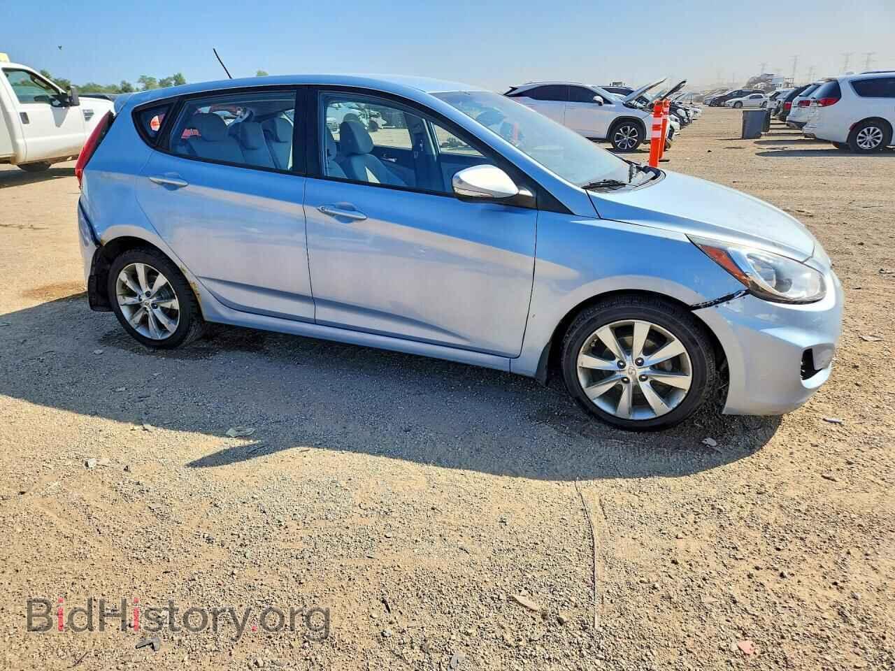 2013 HYUNDAI ACCENT - VIN: KMHCU5AEXDU102974 - Photo 4
