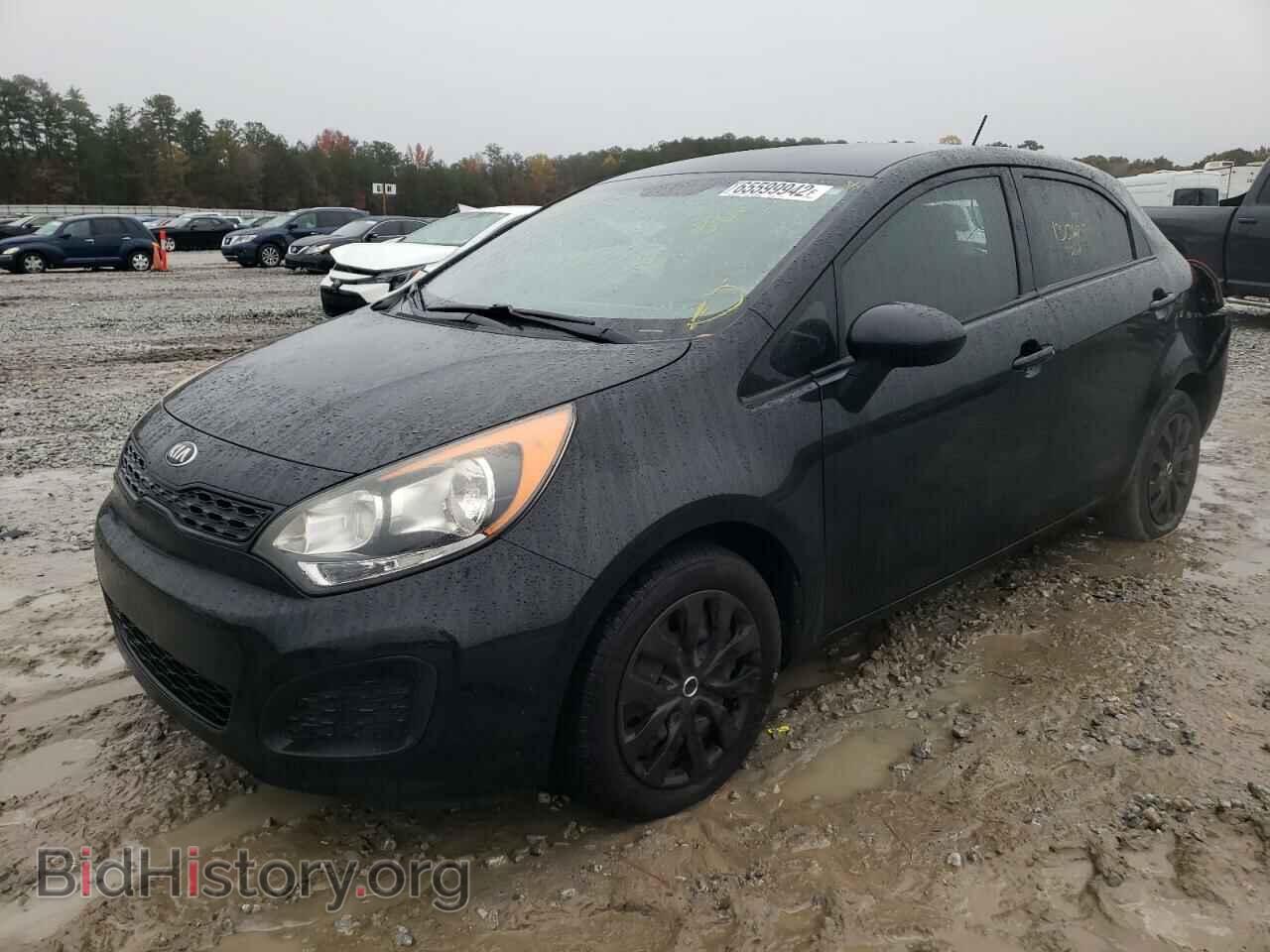 2013 KIA RIO - VIN: KNADM5A35D6168499 - Фото 2