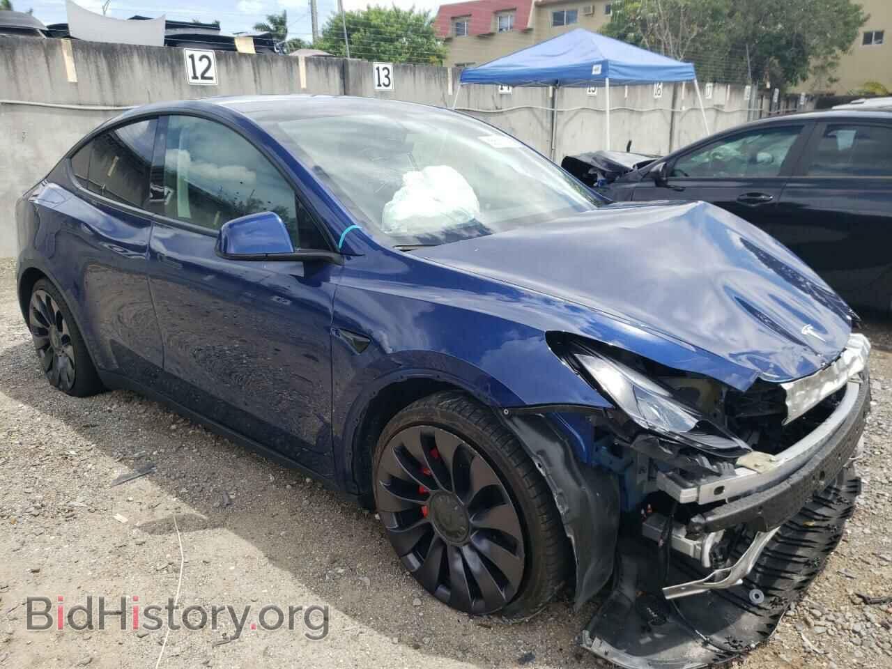 2021 TESLA MODEL Y - VIN: 5YJYGDEF4MF268799 - Photo 4