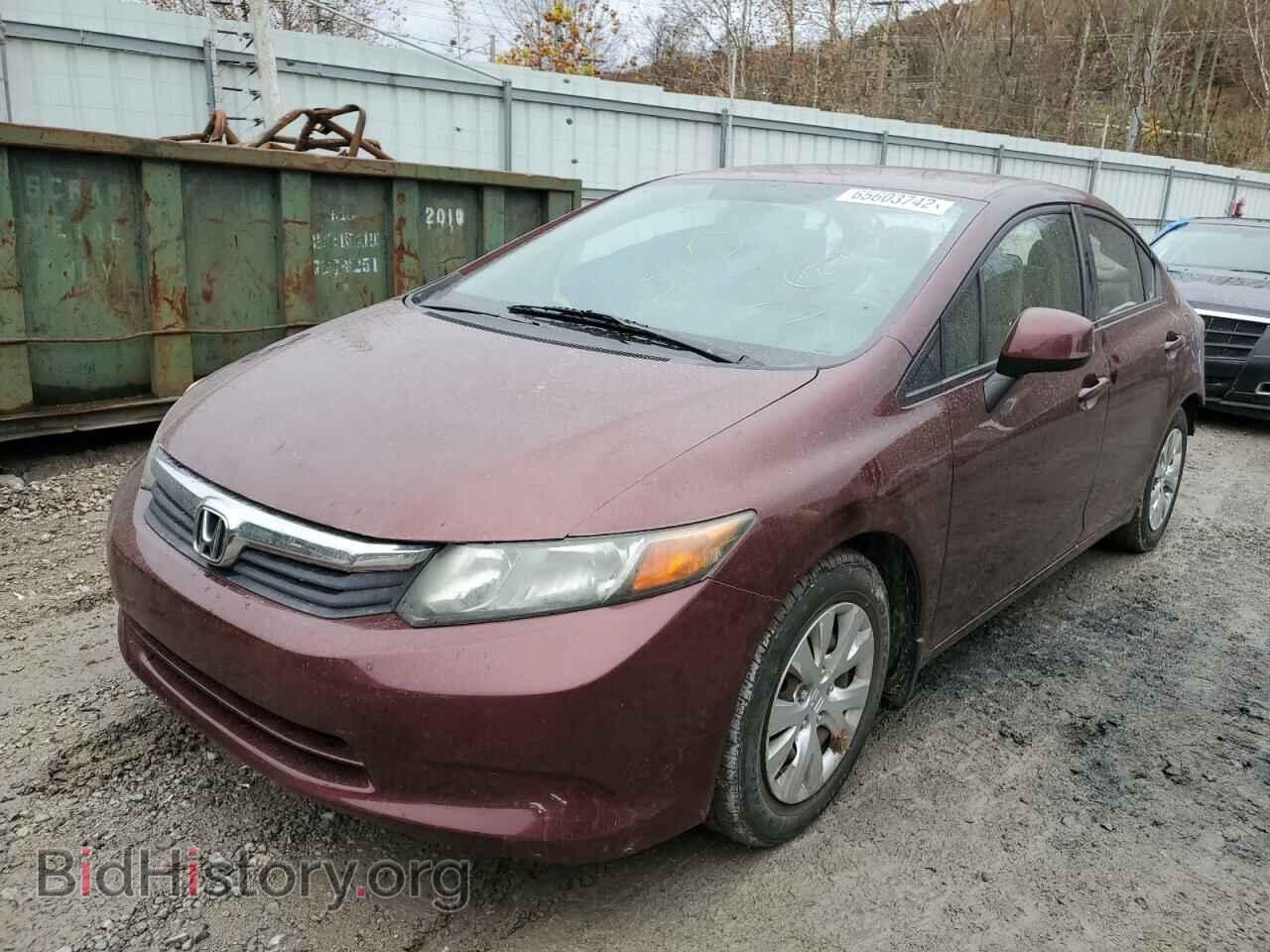 2012 HONDA CIVIC - VIN: 19XFB2F56CE032675 - Фото 2