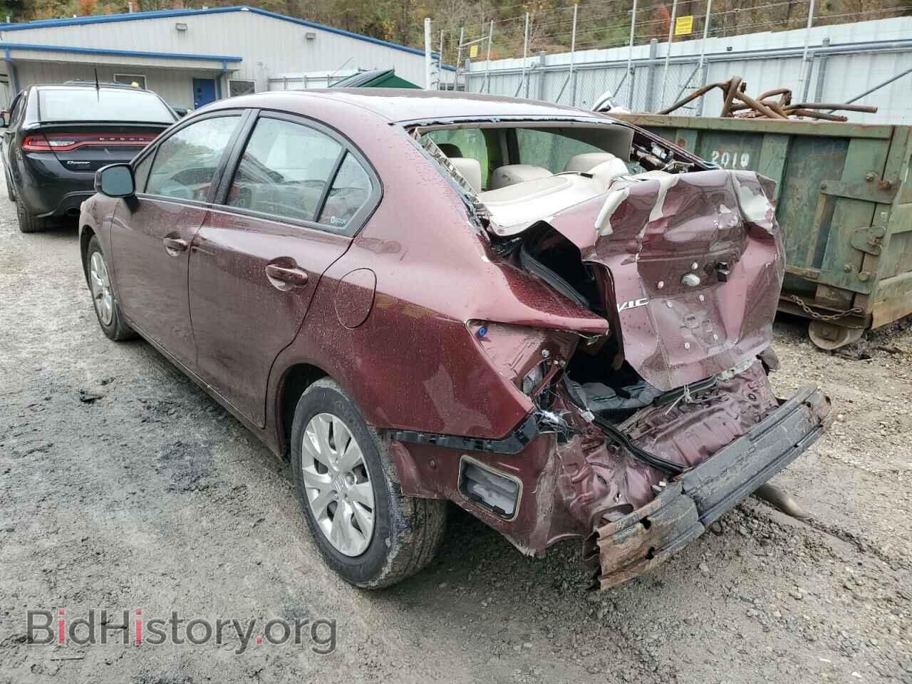 2012 HONDA CIVIC - VIN: 19XFB2F56CE032675 - Фото 3