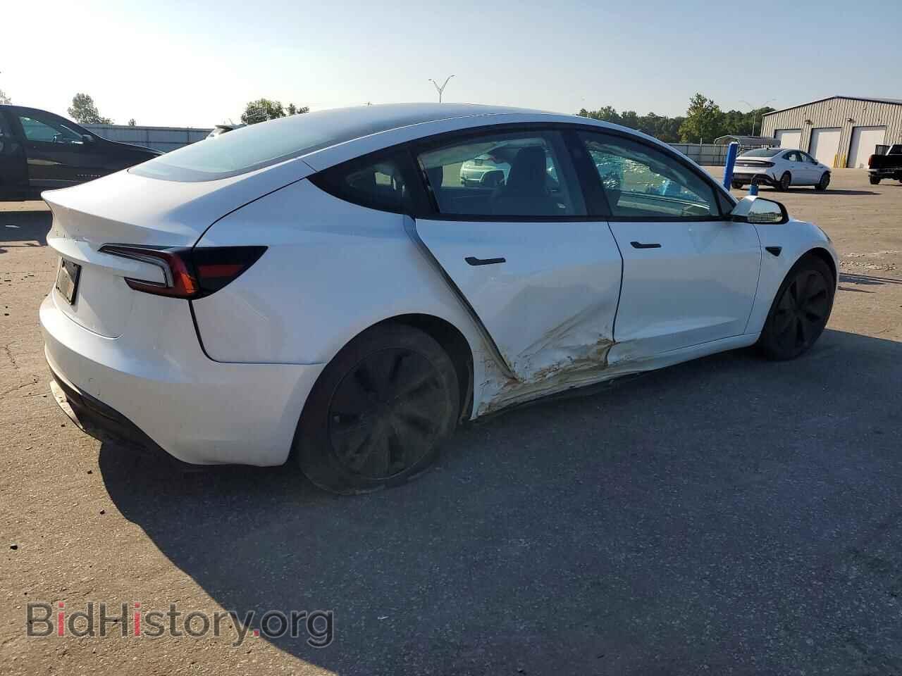 2024 TESLA MODEL 3 - VIN: 5YJ3E1EA1RF731248 - Фото 3