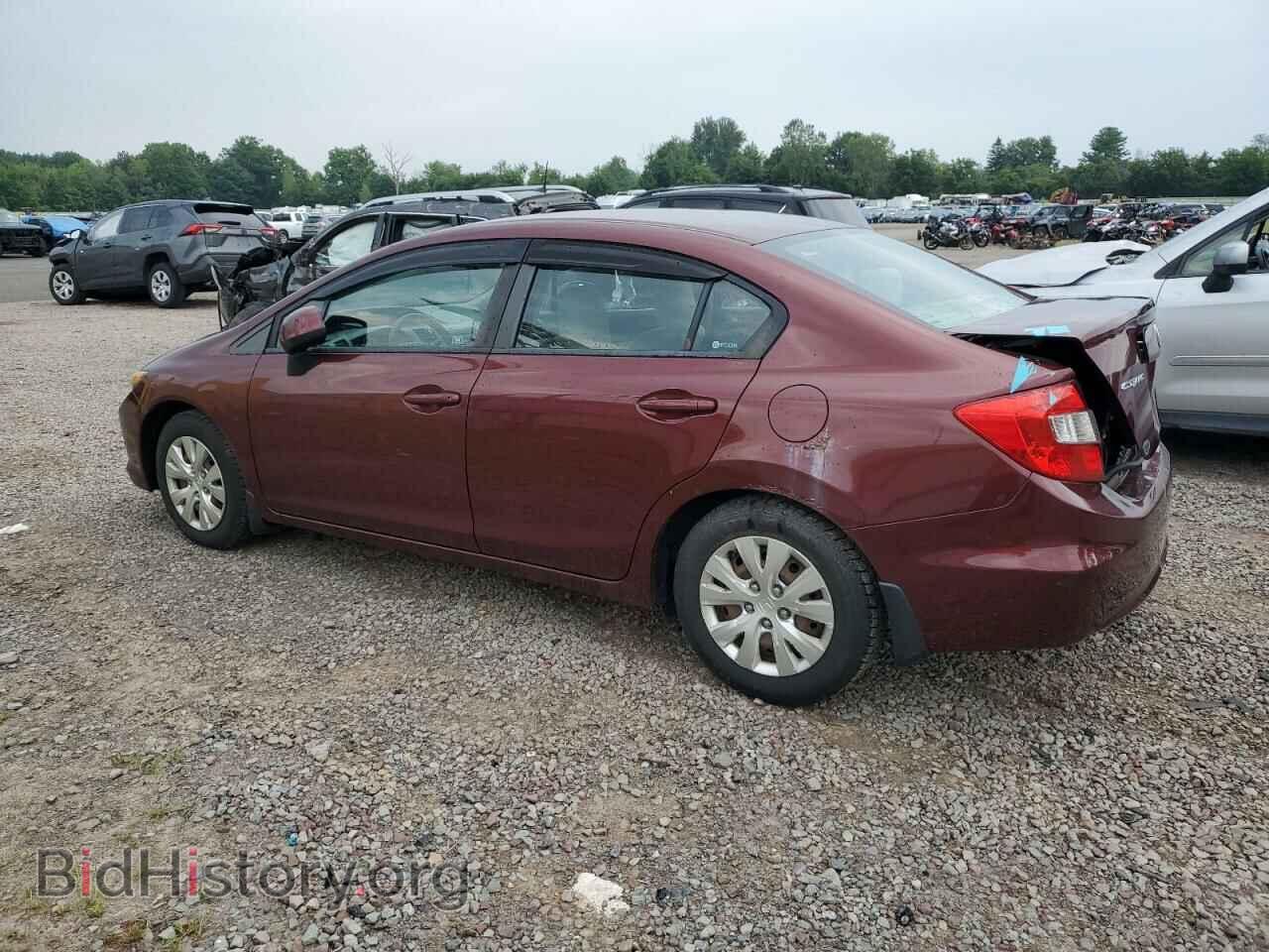2012 HONDA CIVIC - VIN: 2HGFB2F58CH533475 - Фото 2