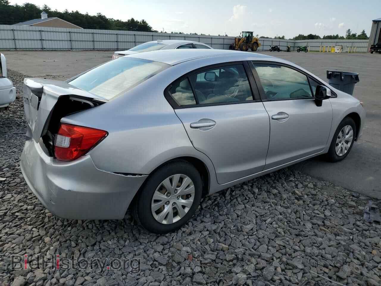 2012 HONDA CIVIC - VIN: 19XFB2F58CE330032 - Фото 3