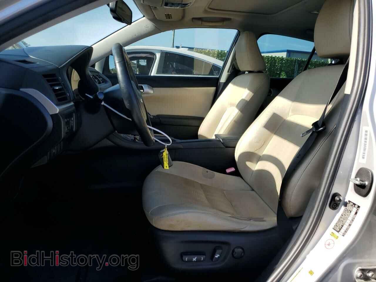 2012 LEXUS CT 200 - VIN: JTHKD5BH6C2098925 - Фото 7