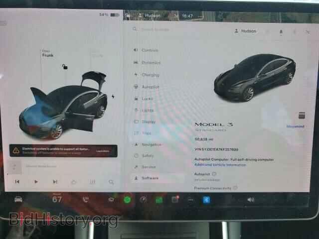 2019 TESLA MODEL 3 - VIN: 5YJ3E1EA7KF357699 - Фото 9