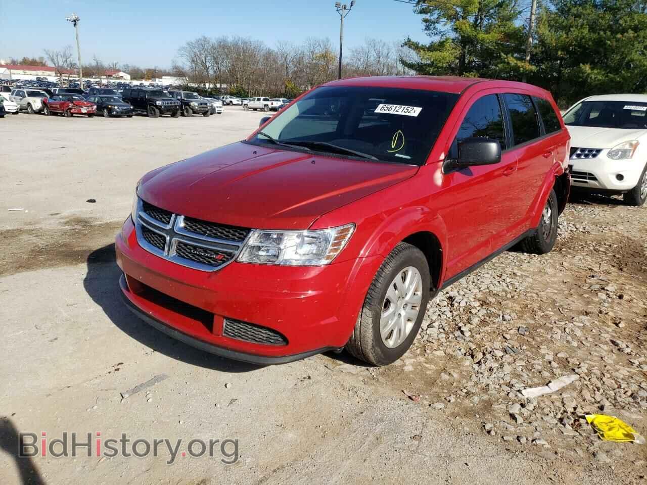 2014 DODGE JOURNEY - VIN: 3C4PDCAB1ET214364 - Фото 2
