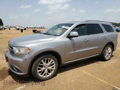 2017 Dodge DURANGO SXT, silver — VIN 1C4RDHAG4HC709093, Copart