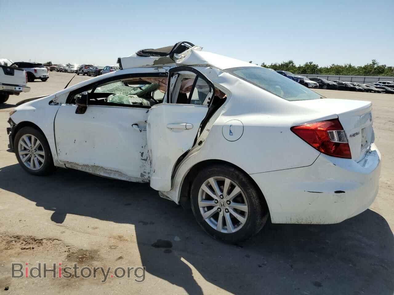 2012 HONDA CIVIC - VIN: 19XFB2F8XCE385060 - Фото 2