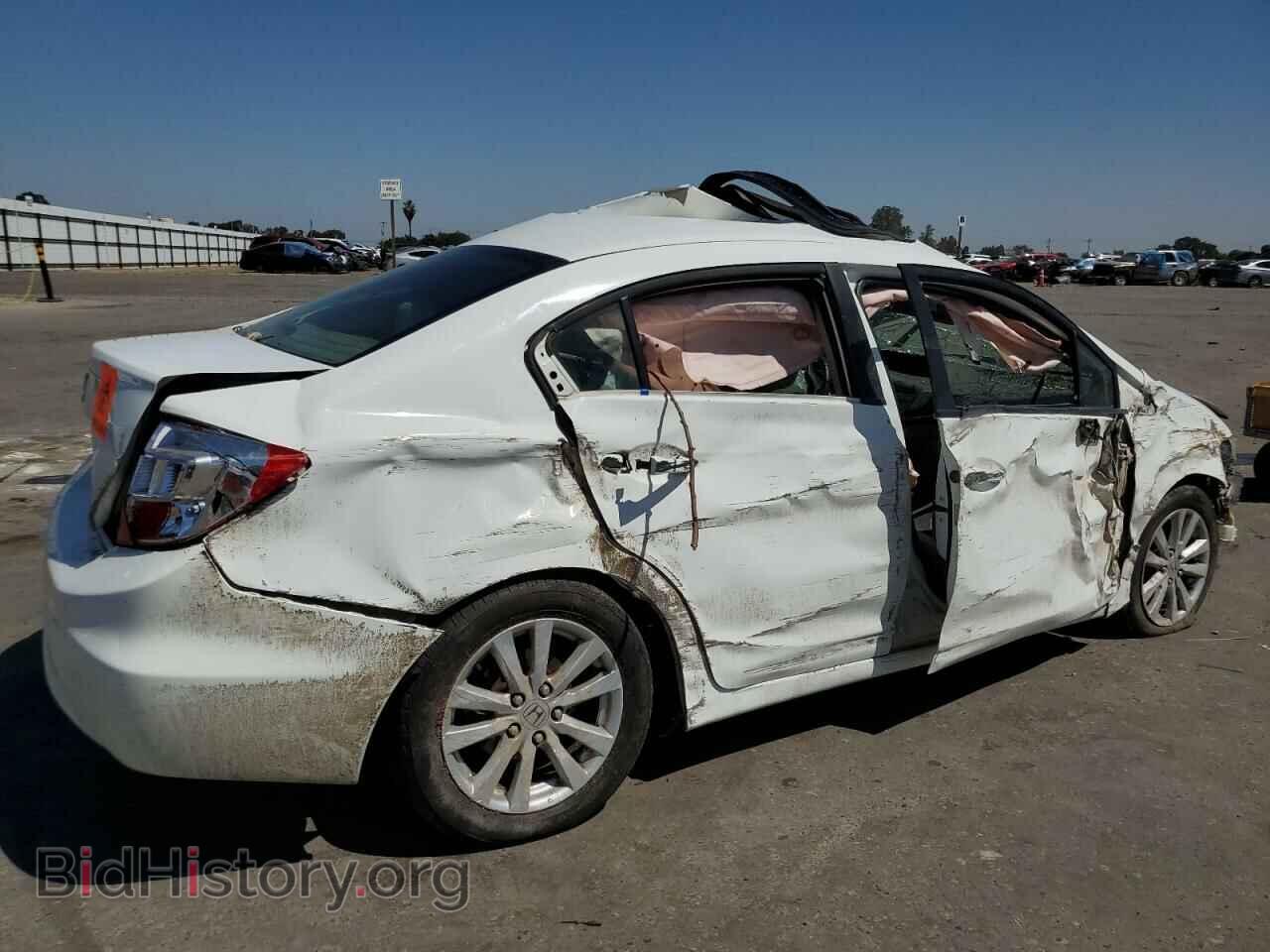 2012 HONDA CIVIC - VIN: 19XFB2F8XCE385060 - Фото 3