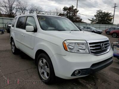 2013 Honda PILOT Pilot EXL, white — VIN 5FNYF4H55DB072179, Copart