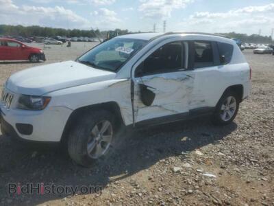 2015 Jeep COMPASS Compass SP, белый — VIN 1C4NJDBBXFD437451, Copart