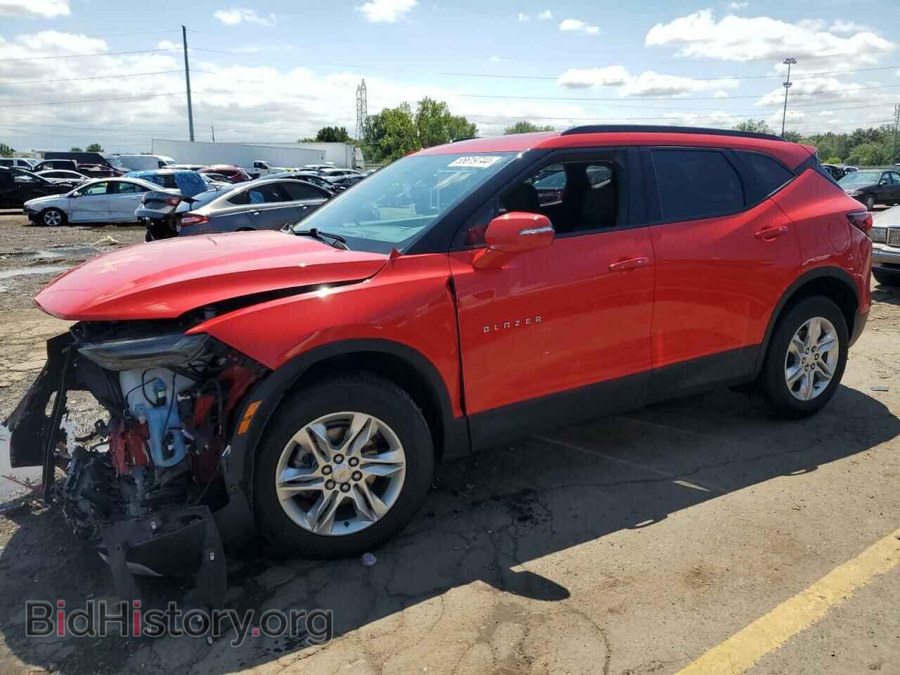 Фотография 3GNKBCRS8MS544826 - CHEVROLET BLAZER 2021