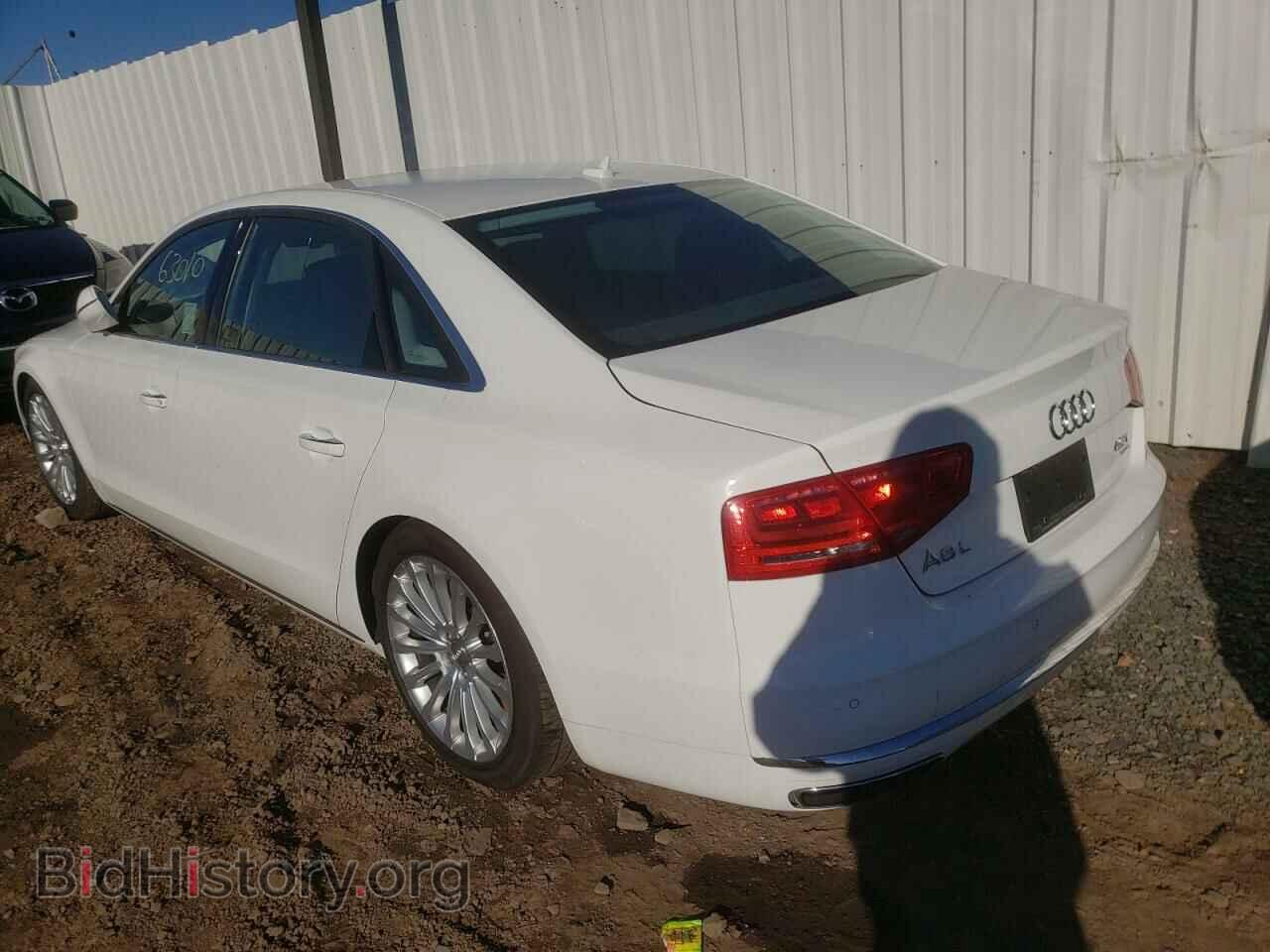 2014 AUDI A8 - VIN: WAUR2AFD2EN002762 - Фото 3