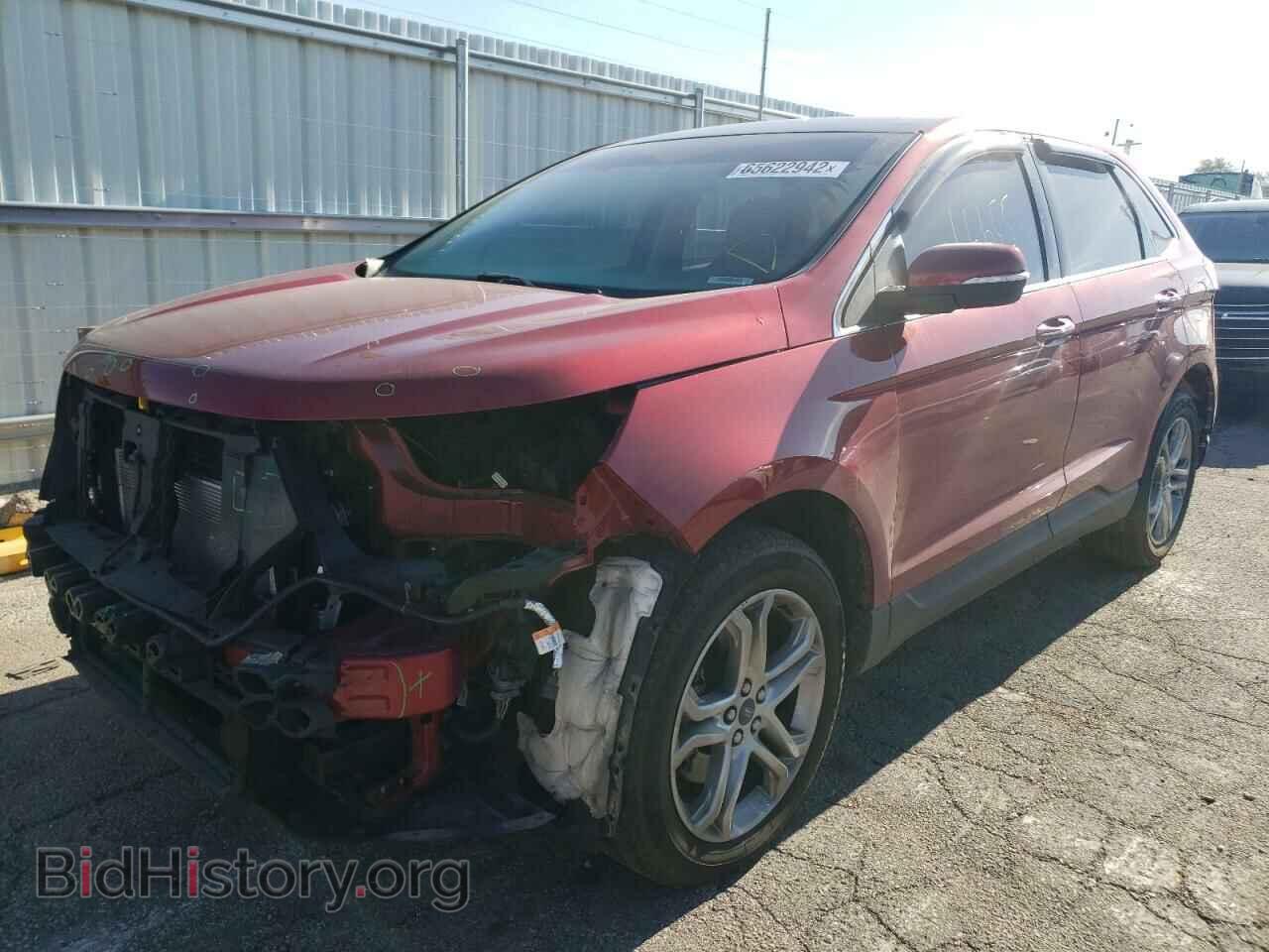 2016 FORD EDGE - VIN: 2FMPK4K89GBB15252 - Фото 2