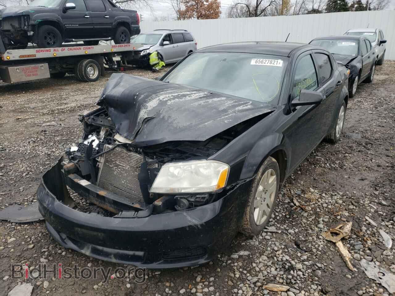 2011 DODGE AVENGER - VIN: 1B3BD4FB0BN545376 - Фото 2