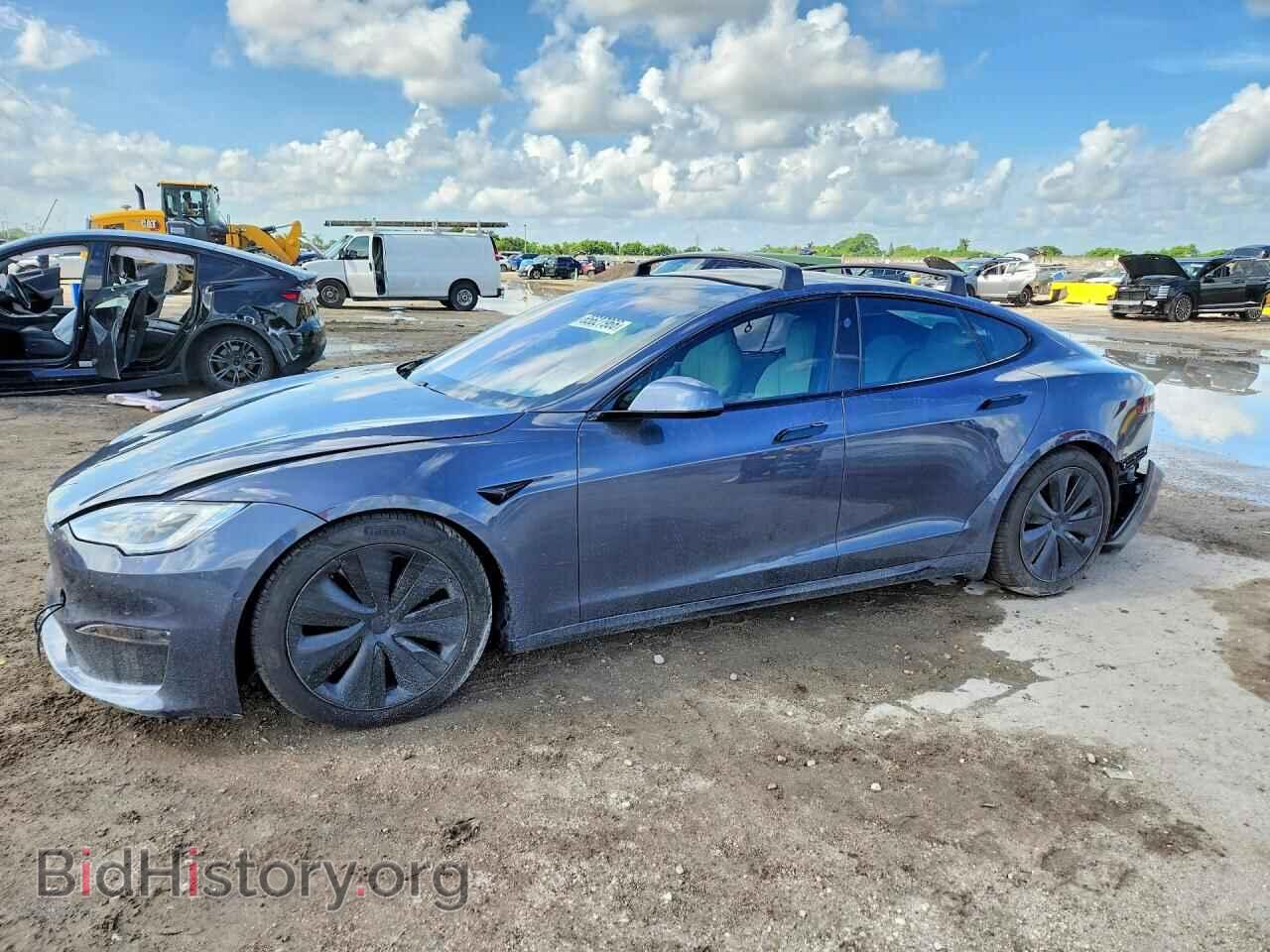 Фотография 5YJSA1E50MF454157 - TESLA MODEL S 2021