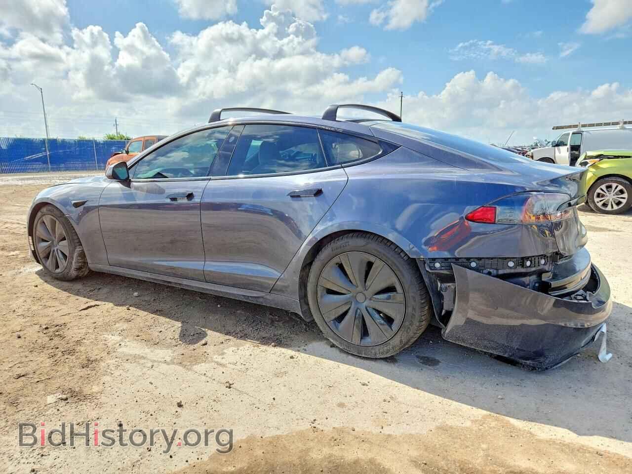 2021 TESLA MODEL S - VIN: 5YJSA1E50MF454157 - Фото 2