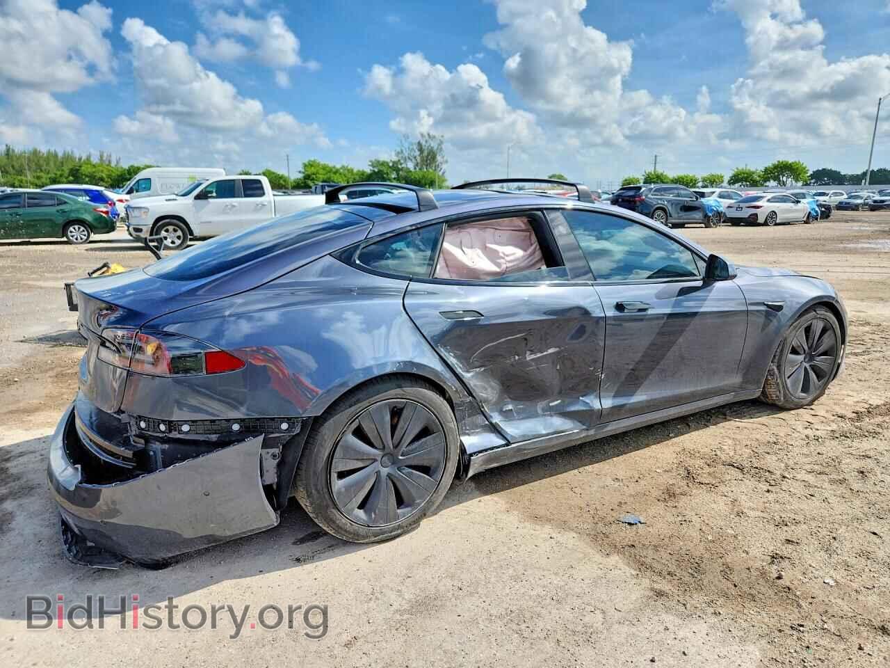 2021 TESLA MODEL S - VIN: 5YJSA1E50MF454157 - Фото 3