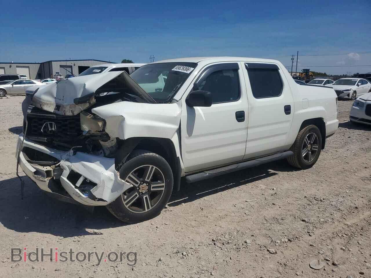 Photo 5FPYK1F78CB455019 - HONDA RIDGELINE 2012