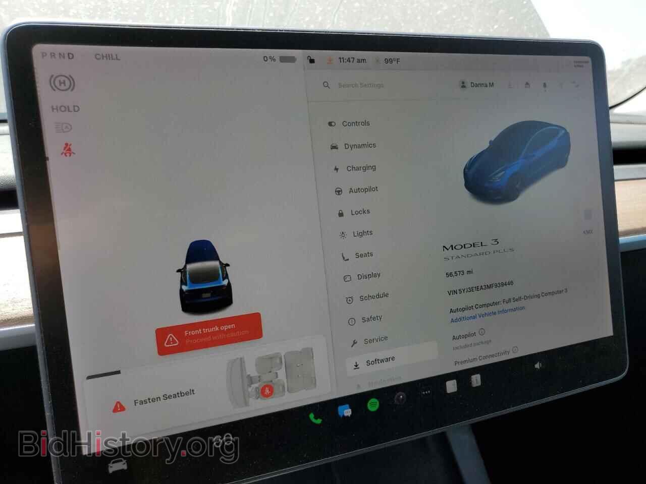 2021 TESLA MODEL 3 - VIN: 5YJ3E1EA3MF939446 - Photo 9