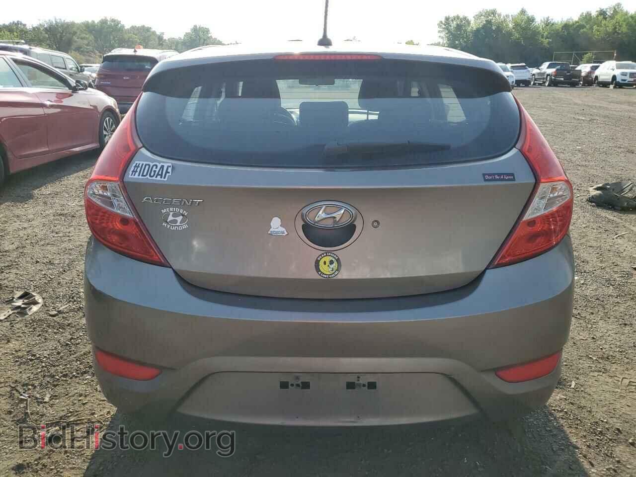 2012 HYUNDAI ACCENT - VIN: KMHCU5AE3CU020972 - Фото 6