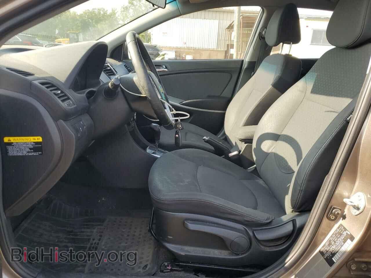 2012 HYUNDAI ACCENT - VIN: KMHCU5AE3CU020972 - Фото 7