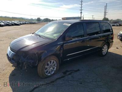 2016 Chrysler MINIVAN Touring, black — VIN 2C4RC1BGXGR288575, Copart