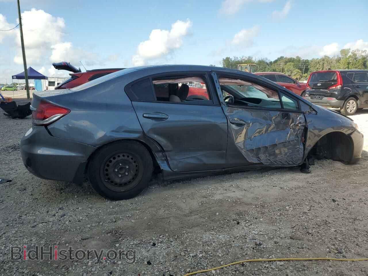 2013 HONDA CIVIC - VIN: 19XFB2F53DE094651 - Фото 3