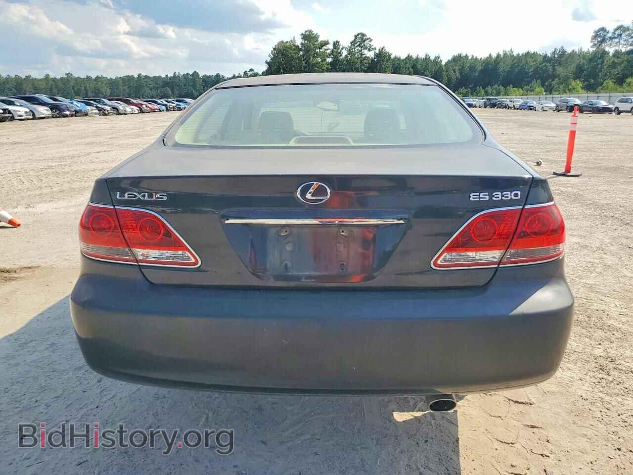 2005 LEXUS ES330 - VIN: JTHBA30G655135268 - Фото 6