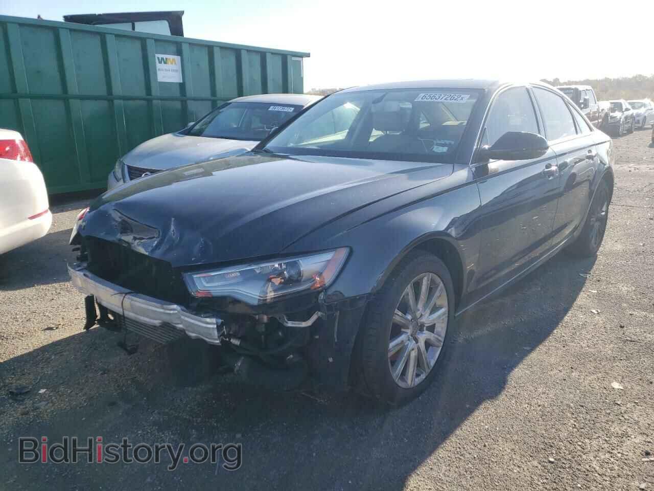 2013 AUDI A6 - VIN: WAUGFAFC3DN068352 - Фото 2
