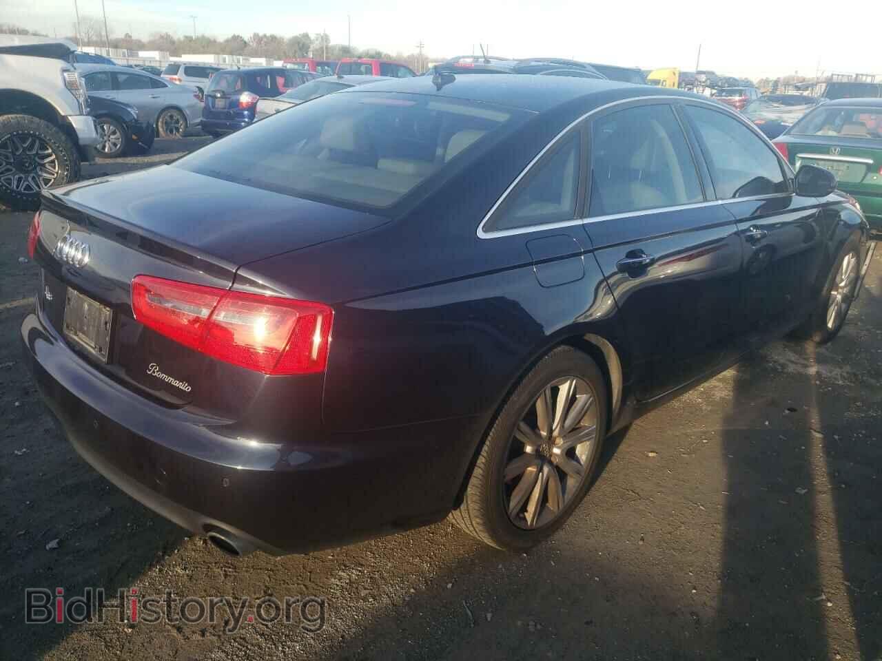 2013 AUDI A6 - VIN: WAUGFAFC3DN068352 - Фото 4