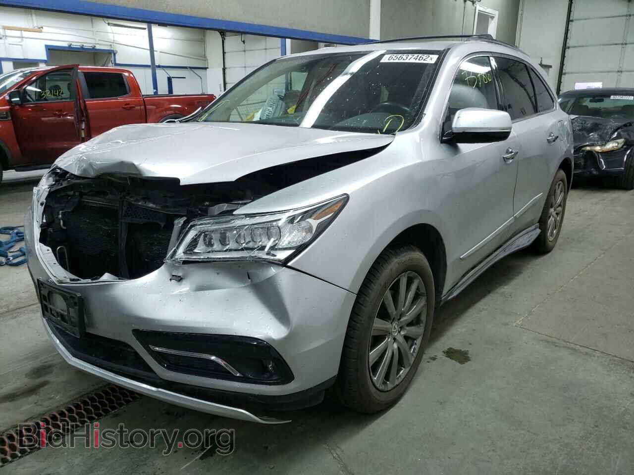 2014 ACURA MDX - VIN: 5FRYD4H20EB032801 - Фото 2