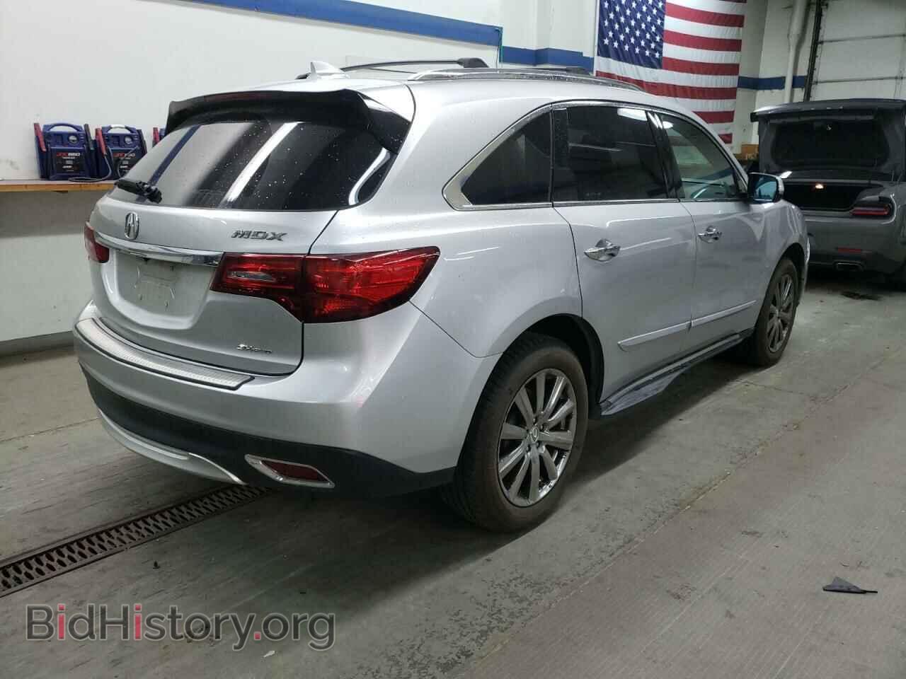 2014 ACURA MDX - VIN: 5FRYD4H20EB032801 - Фото 4
