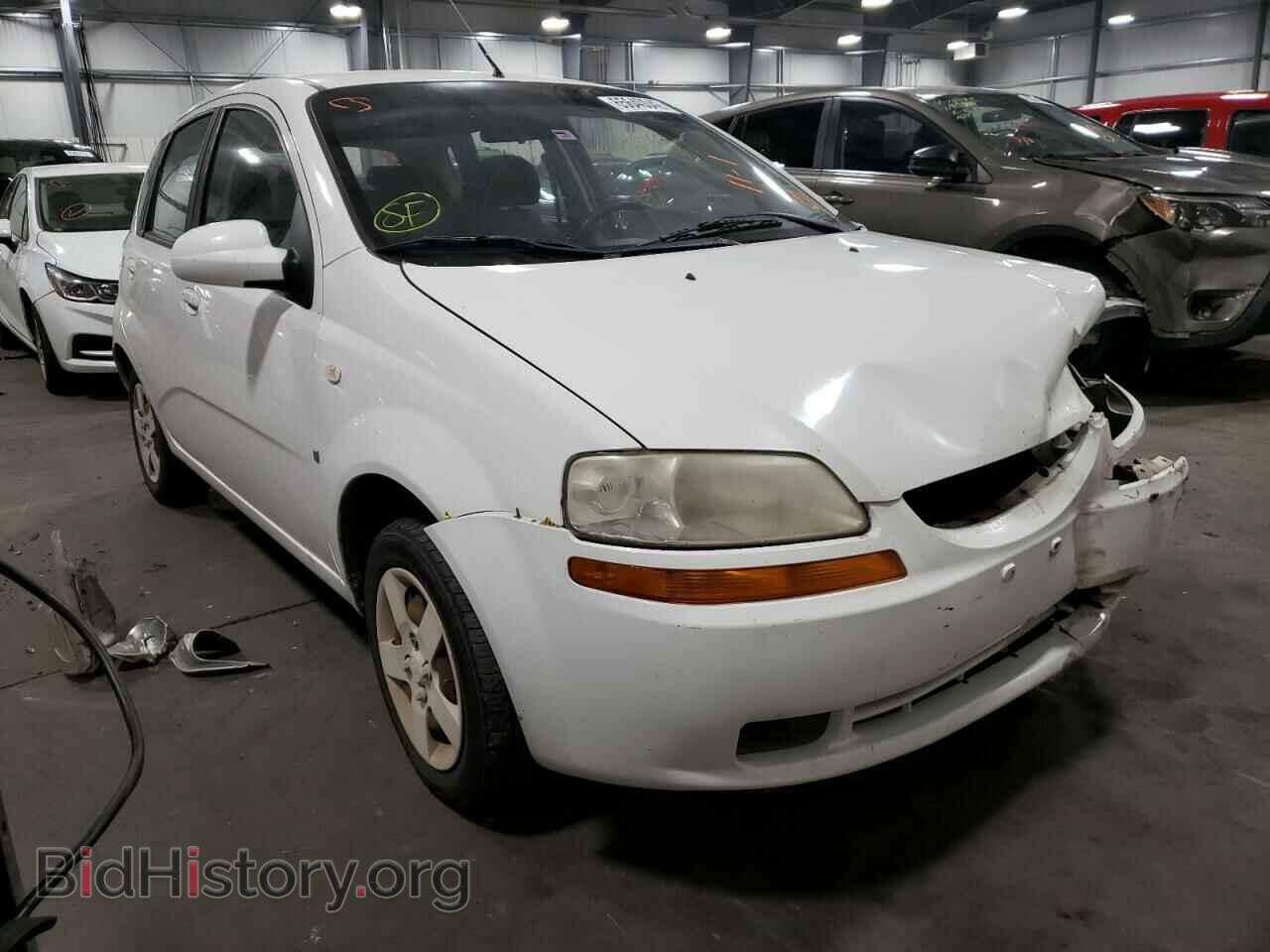 Photo KL1TD66637B794482 - CHEVROLET AVEO 2007